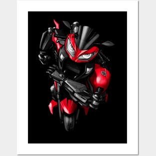 Kawasaki Ninja 300 Transformer Posters and Art